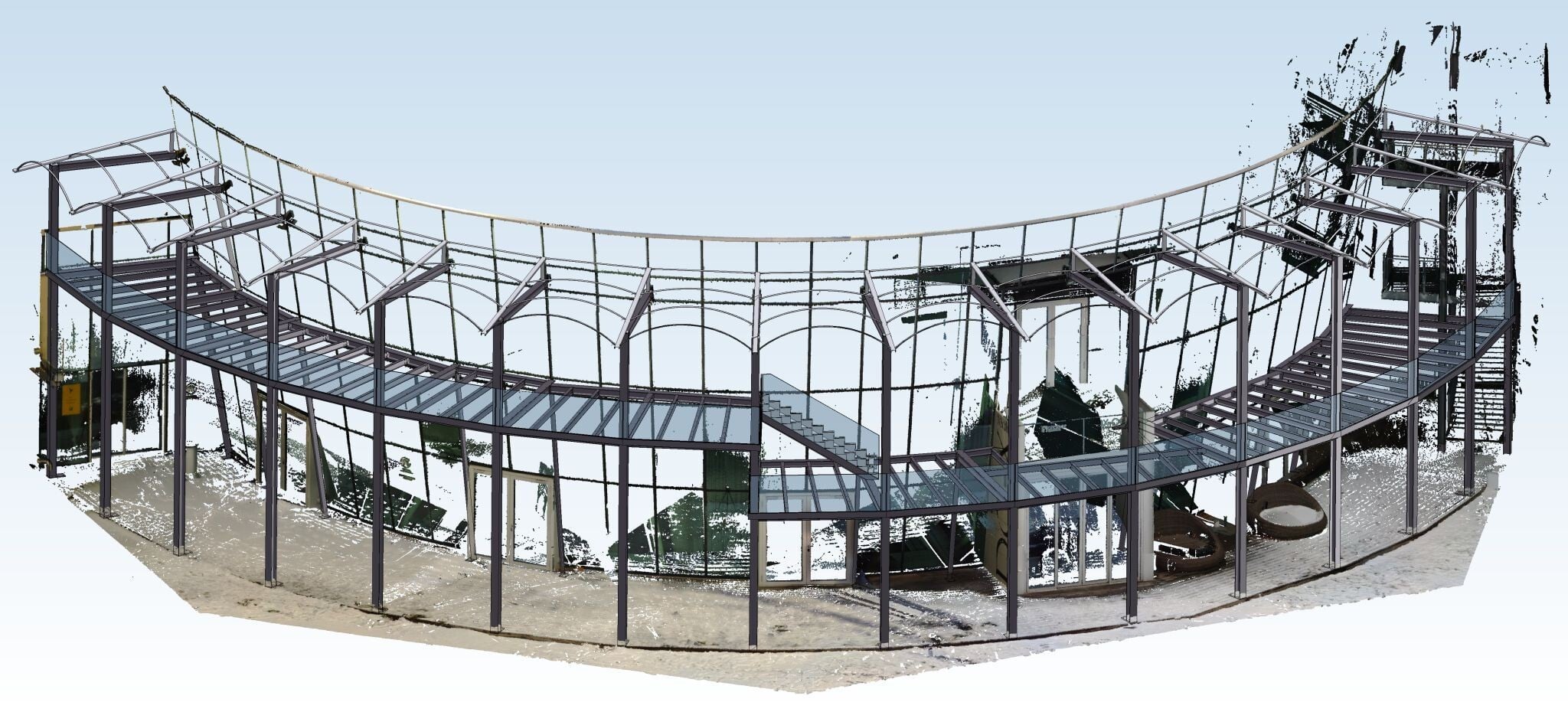 SteelEngineering_HiCadProject_SteelFrame